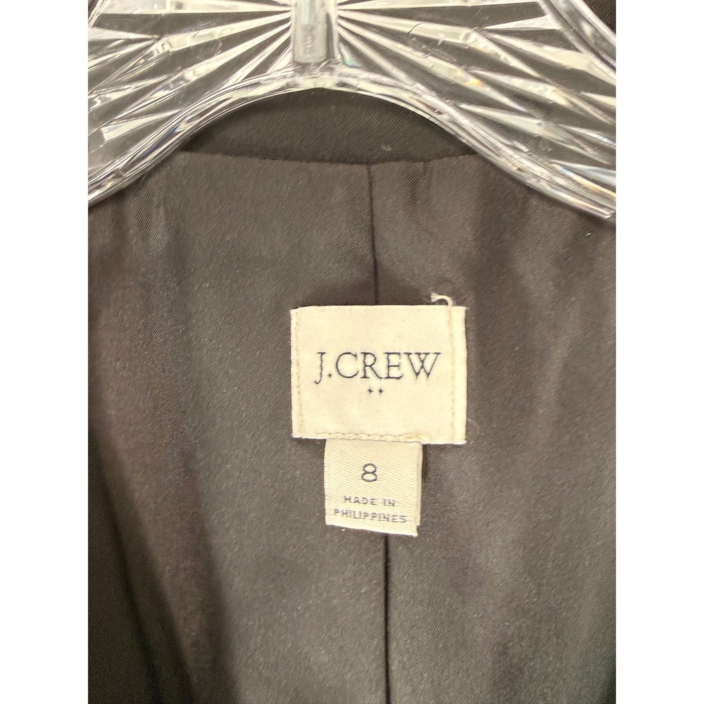 J.Crew One Button Blazer Women's Black Basic Offi… - image 2